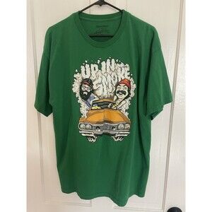 Cheech and Chong Green Up in Smoke T Shirt Size: XL